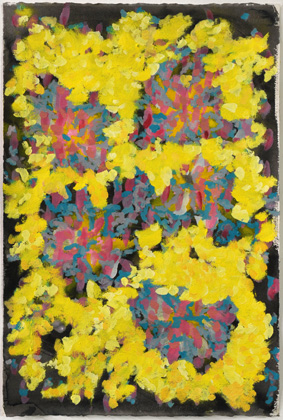 Untitled, 2011/12, Ink and oil on paper, 57 x 38 cm