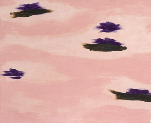 Auf Froher See, 2004, Oil on paper, 37,5 x 46,5 cm