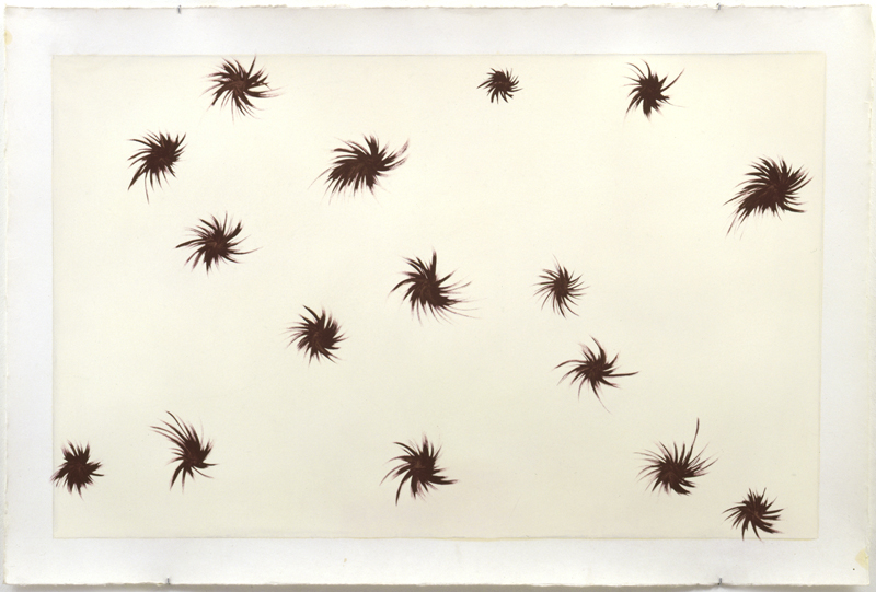 Untitled, 2003, Oil on paper, 84 x 125 cm, Photo: Achim Kukulies