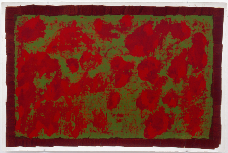 Untitled, 2003, Oil on paper, 84 x 125 cm, Photo: Achim Kukulies