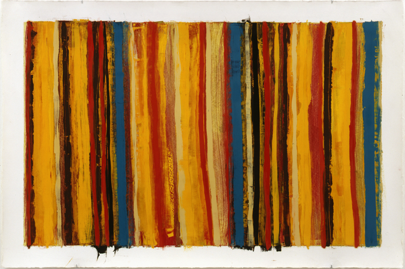 Untitled, 2003/04, Oil on paper, 84 x 125 cm, Photo: Achim Kukulies