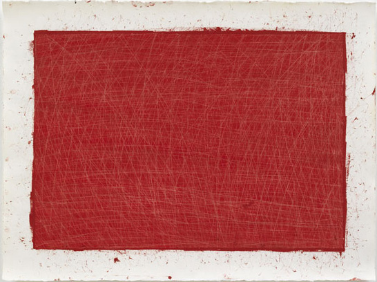 Untitled, 1998, Oil on paper, 58 x 76 cm, Photo: Achim Kukulies