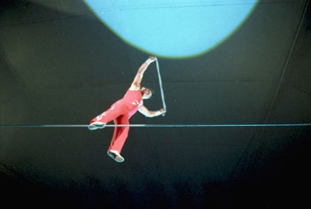 Funambulist II (out of the series - Haus der Freude -), 1999