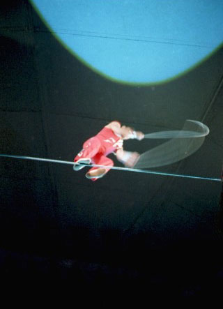 Funambulist VI (out of the series - Haus der Freude -), 1999